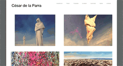 Desktop Screenshot of cesardelaparra.com
